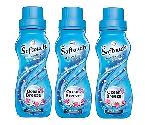 Softouch Fabric Conditioner Ocean Breeze, 220 Ml (Pack Of 3)