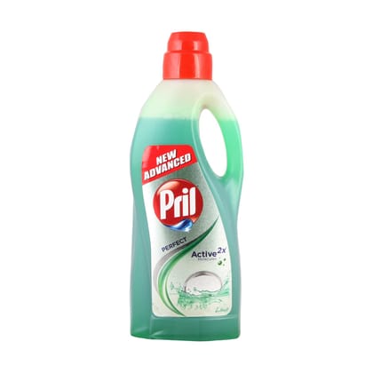 Pril Dishwash Liquid, Lime, 2L Bottle