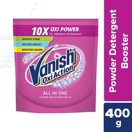 Vanish All In One Powder Detergent Booster, 400 G