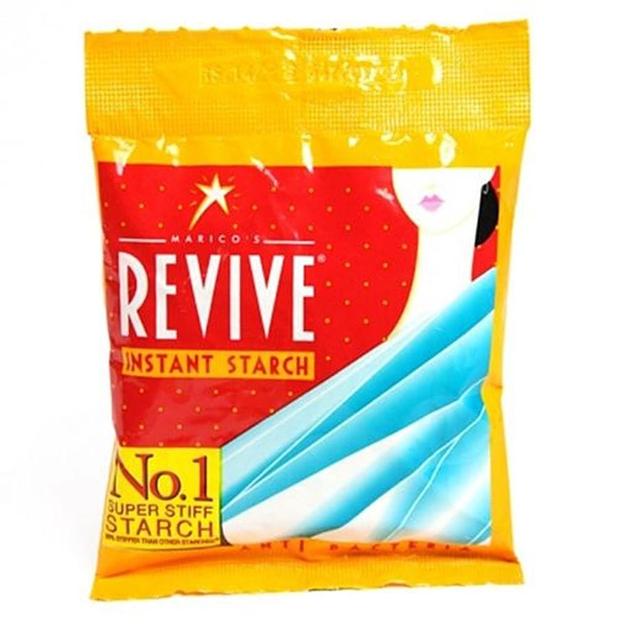 Revive Anti Bacteria Fabric Stiffener, Instant Starch, 50 G Pouch