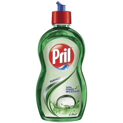 Pril Lime Grease Fighter, Insta Clean, With Active Power Molecules That Removes Grime With Ease, Zero White Residue, 225Ml