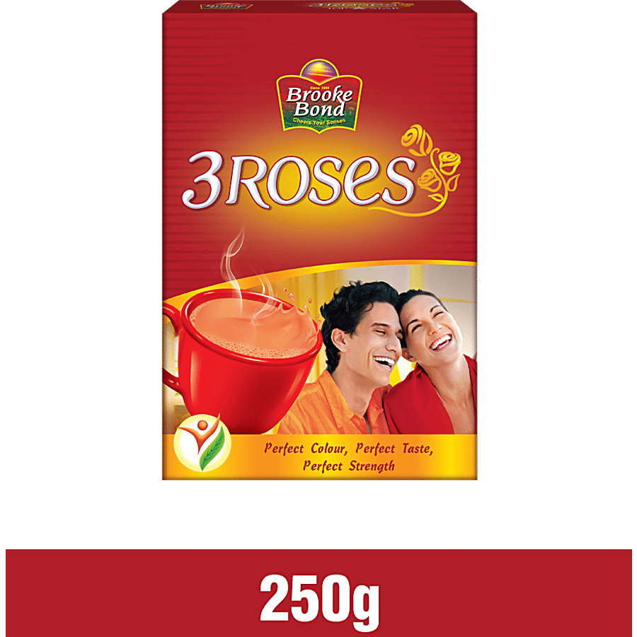 Brooke Bond 3 Roses Dust Tea, 250 G