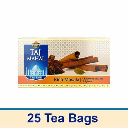Taj Mahal Rich Masala Tea, 25 Pcs