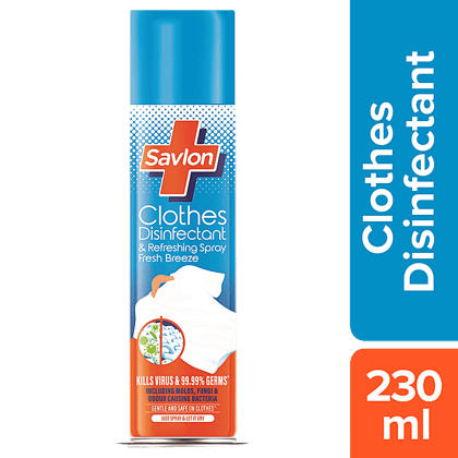 Savlon Clothes Disinfectant & Refreshing Spray, 230 Ml