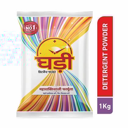 Ghadi Detergent Powder, 1Kg