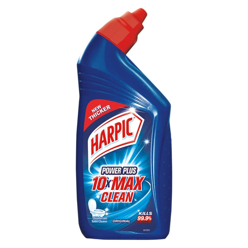 Harpic Fresh Disinfectant Toilet Cleaner Liquid, Pine, 500 Ml, Kills 99.9% Germs