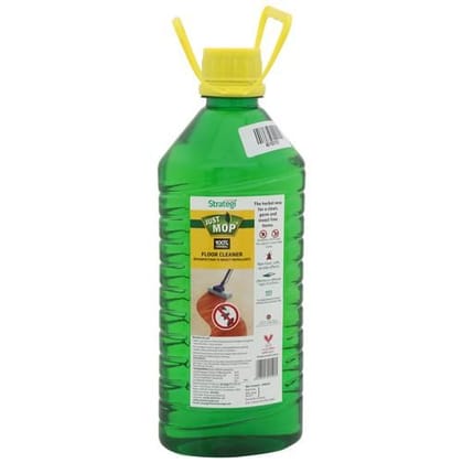 Herbal Strategi Floor Cleaner, Disinfectant & Insect Repellent, Non, Toxic, Removes Stains, 2 L