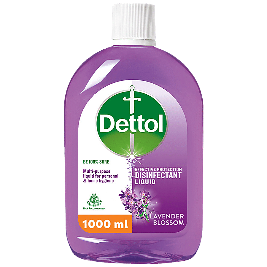 Dettol Liquid Disinfectant Floor Cleaner and Surface Cleaner - Lavender Blossom, 1 L