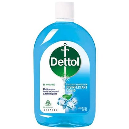 Dettol Disinfectant Liquid Floor/Surface Cleaner - Provides Protection From Germs, Menthol Cool, 500 ml