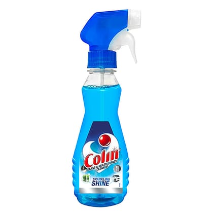 Colin Glass & Surface Cleaner Liquid Spray, Regular, 250 Ml Bottle