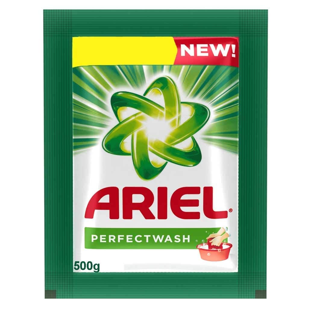 Ariel Perfect Wash Detergent Powder, 500G