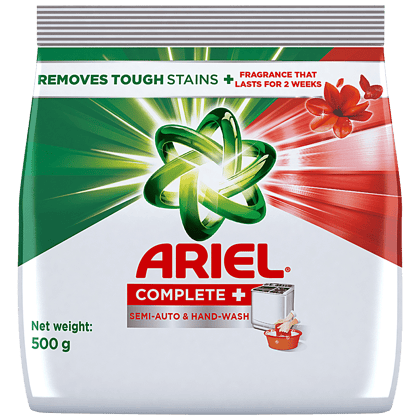 Ariel Complete Detergent Washing Powder - 500 G