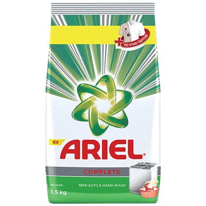 Ariel Complete Detergent Washing Powder, 1 Kg Get 500 G Free