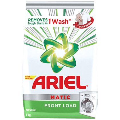 Ariel Matic Detergent Washing Powder - Front Load - 1 Kg