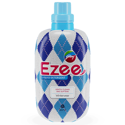 Godrej Ezee Liquid Detergent For Winter Wear, Woolmark Certified, 1 Kg Bottle