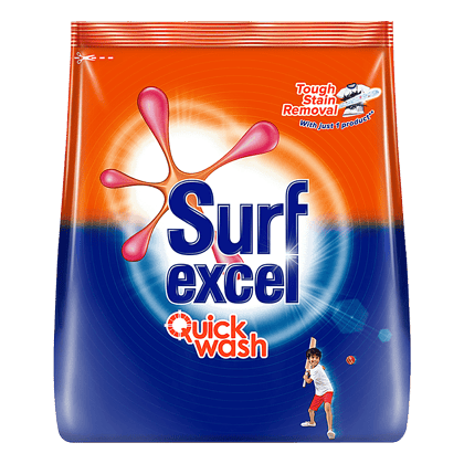 Surf Excel Quick Wash Detergent Powder - 500 G Surf Excel Quick Wash Detergent Powder - 500 G