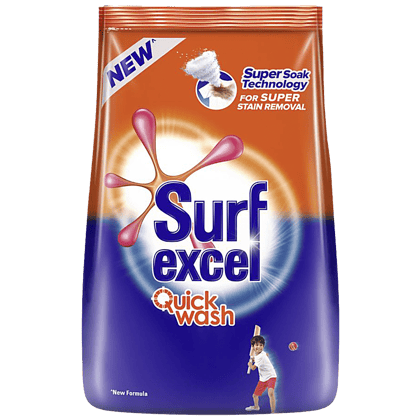 Surf Excel Quick Wash Detergent Powder,1Kg