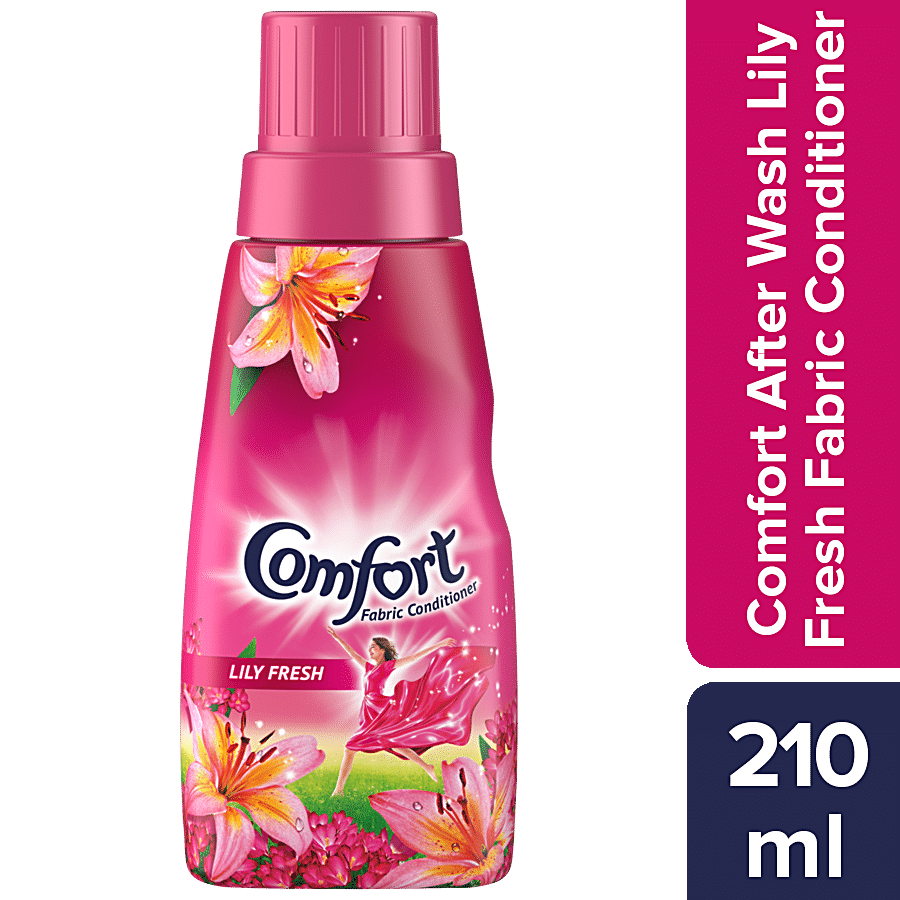 Comfort After Wash Lily Fresh Fabric Conditioner - 210 Ml Bottle
