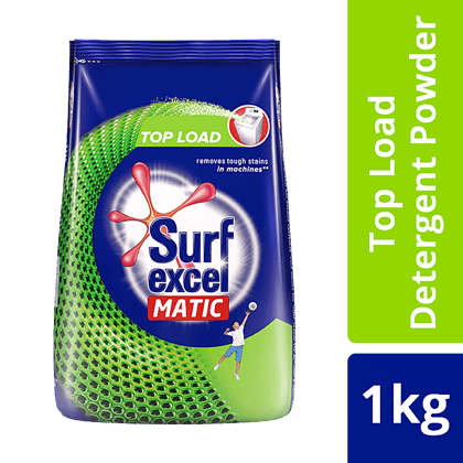 Surf Excel Matic Top Load Detergent Powder, 1kg