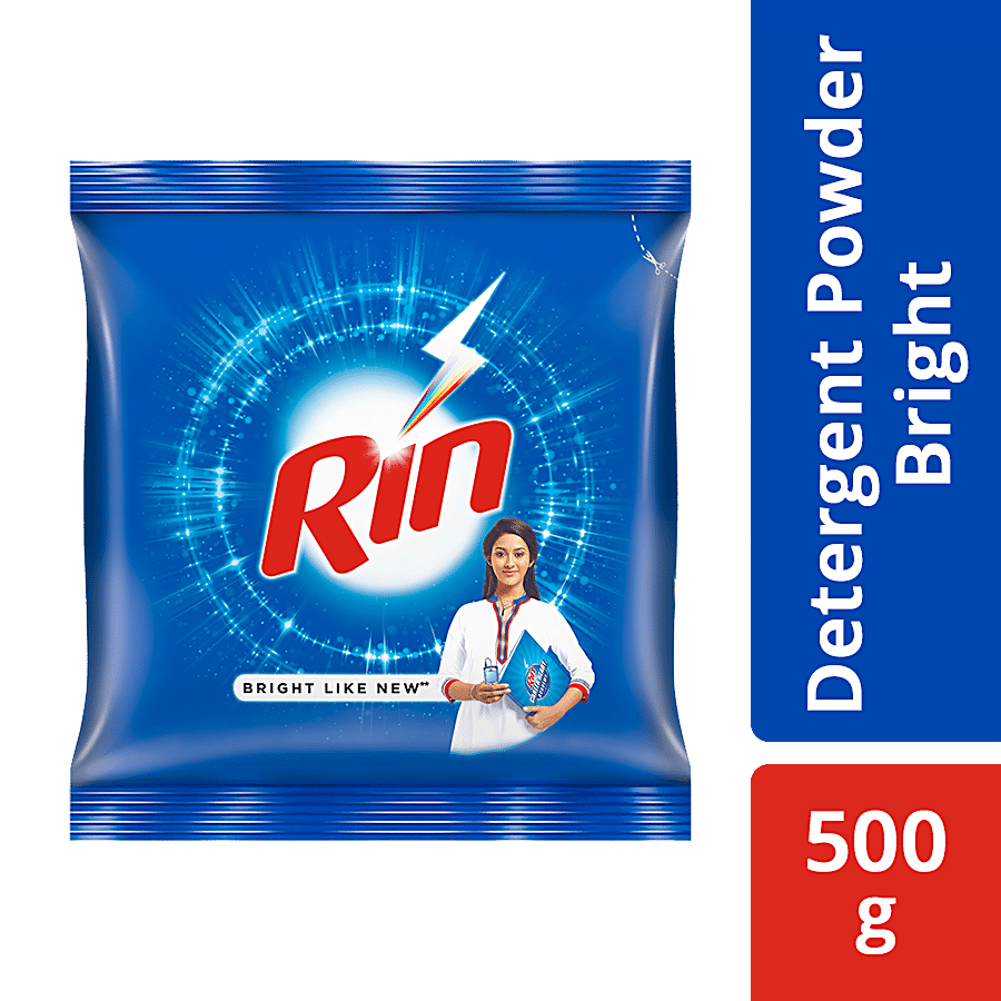 Rin Detergent Powder, Anti Bac, 500 G