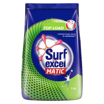 Surf Excel Matic Top Load Detergent Powder, 1 Kg