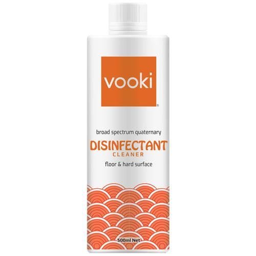Vooki Disinfectant Cleaner, Floor & Hard Surfaces, Effectively Removes Stains & Spots, Kills 99.9% Germs, 500 Ml