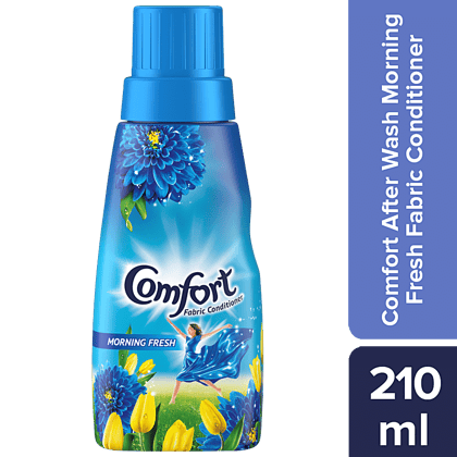 Comfort After Wash Morning Fresh Fabric Conditioner, 210ml Bottle