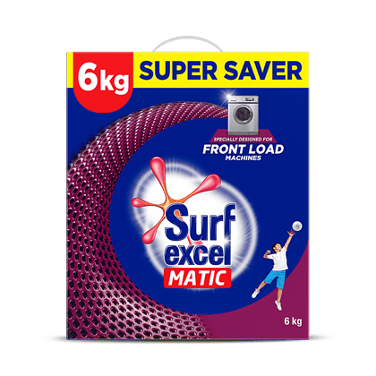 Surf Excel Matic Powder Front Load, 6 Kg