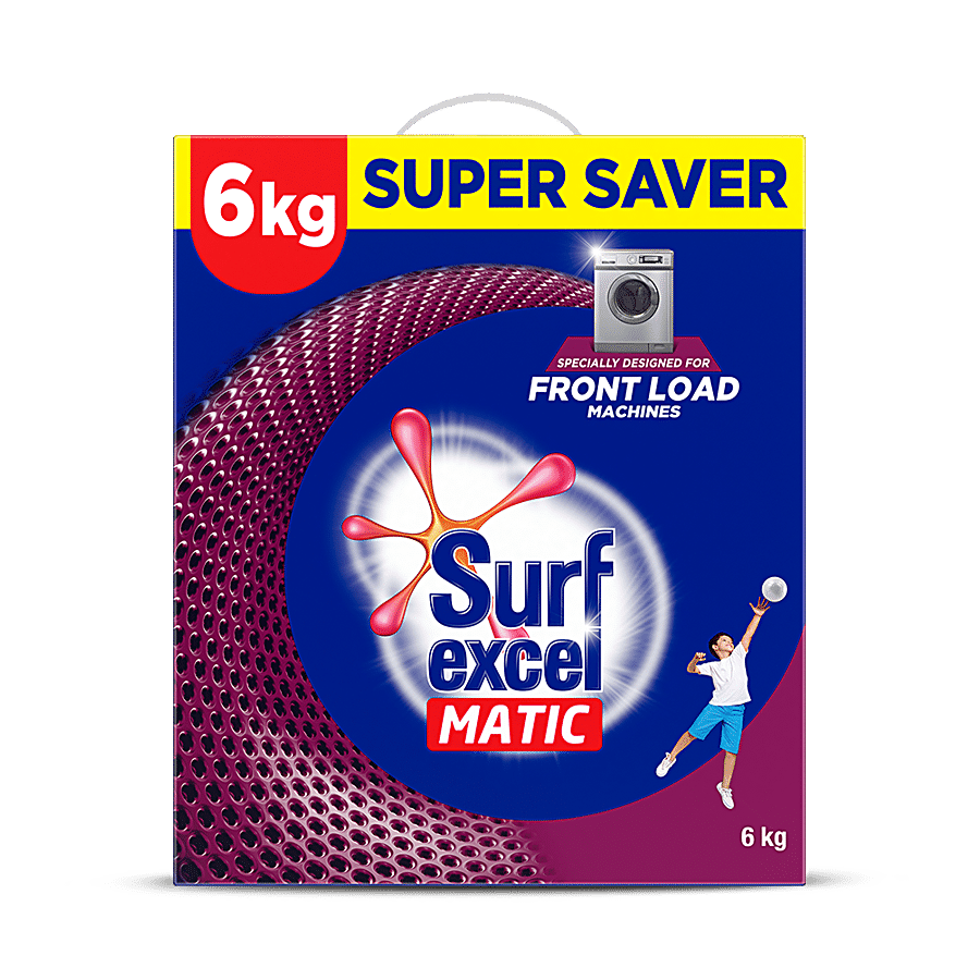 Surf Excel Matic Powder Front Load, 6 Kg