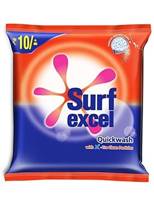 Surf Excel Quick Wash Powder Sachets, 65 G