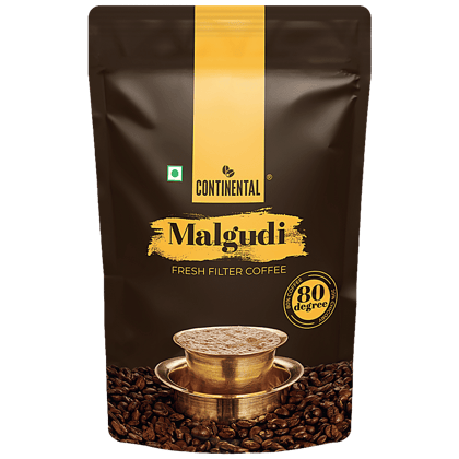 Continental Malgudi Filter Coffee Pouch, 80:20, 200 G