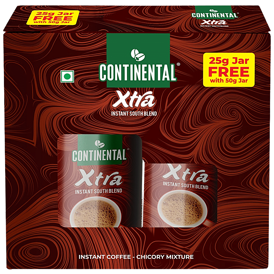 Continental Instant Coffee, Xtra, 75 G