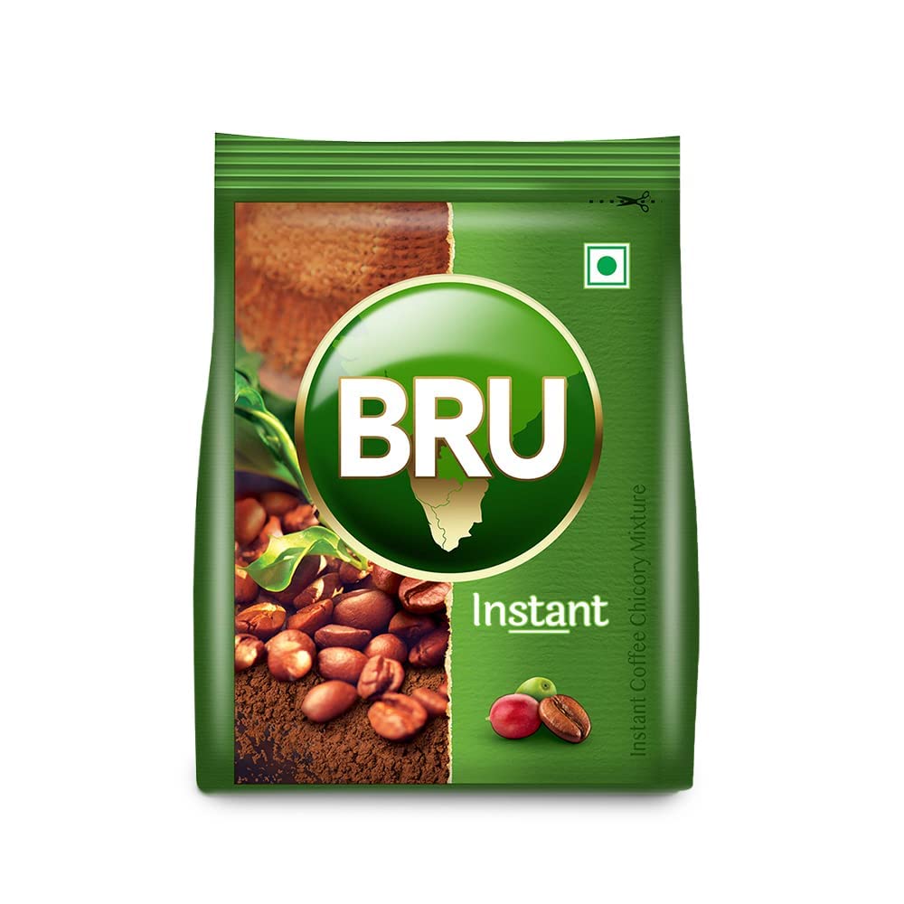 Bru Instant, Aromatic Coffee From South Indian Plantations, Premium Blend Of Robusta & Arabica Beans, 100G