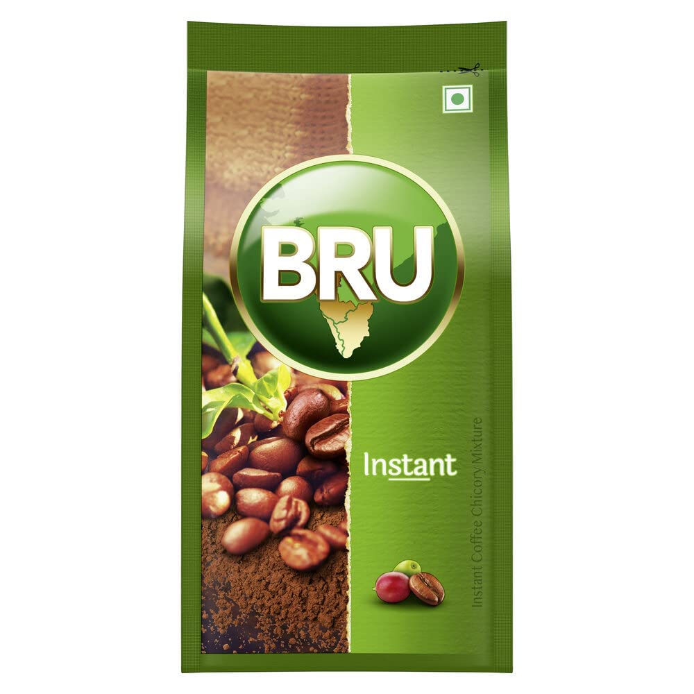 Bru Instant Aromatic Coffee From South Indian Plantations Premium Blend Of Robusta & Arabica Beans, 200G