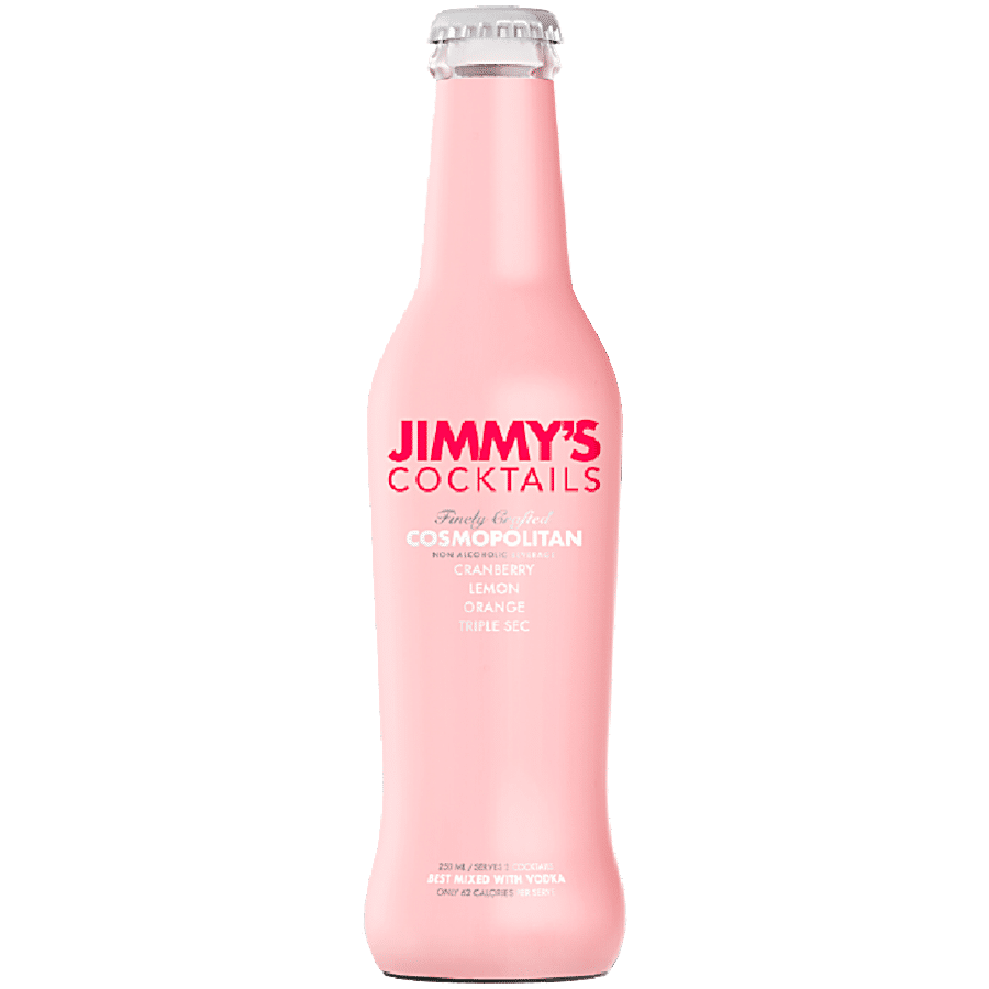 Jimmy's Cocktails Non Alcoholic Beverage, Cosmopolitan Cocktail Mixer, 250 Ml