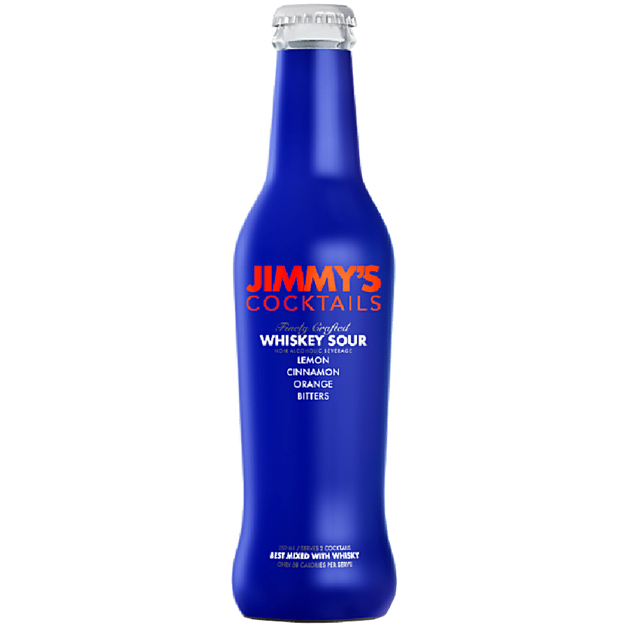Jimmy's Cocktails Non Alcoholic Beverage, Whiskey Sour Mixer, 250 Ml