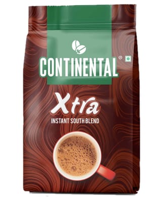 Continental Coffee Xtra Instant Coffee Powder, 200Gm Pouch Bag