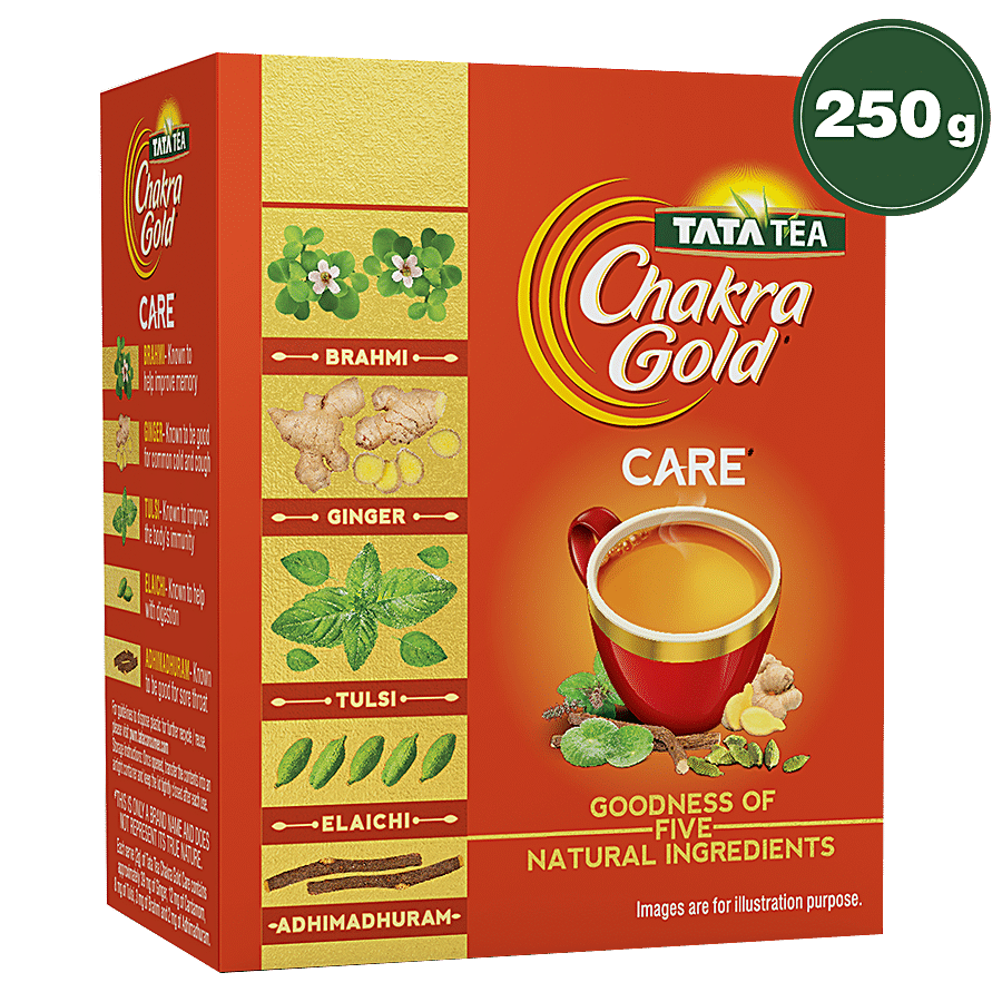 Tata Tea Chakra Gold Care, 250 G Carton