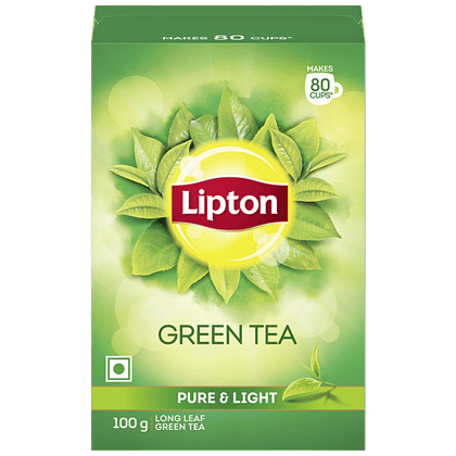 Lipton Green Tea, Pure & Light, 100 G