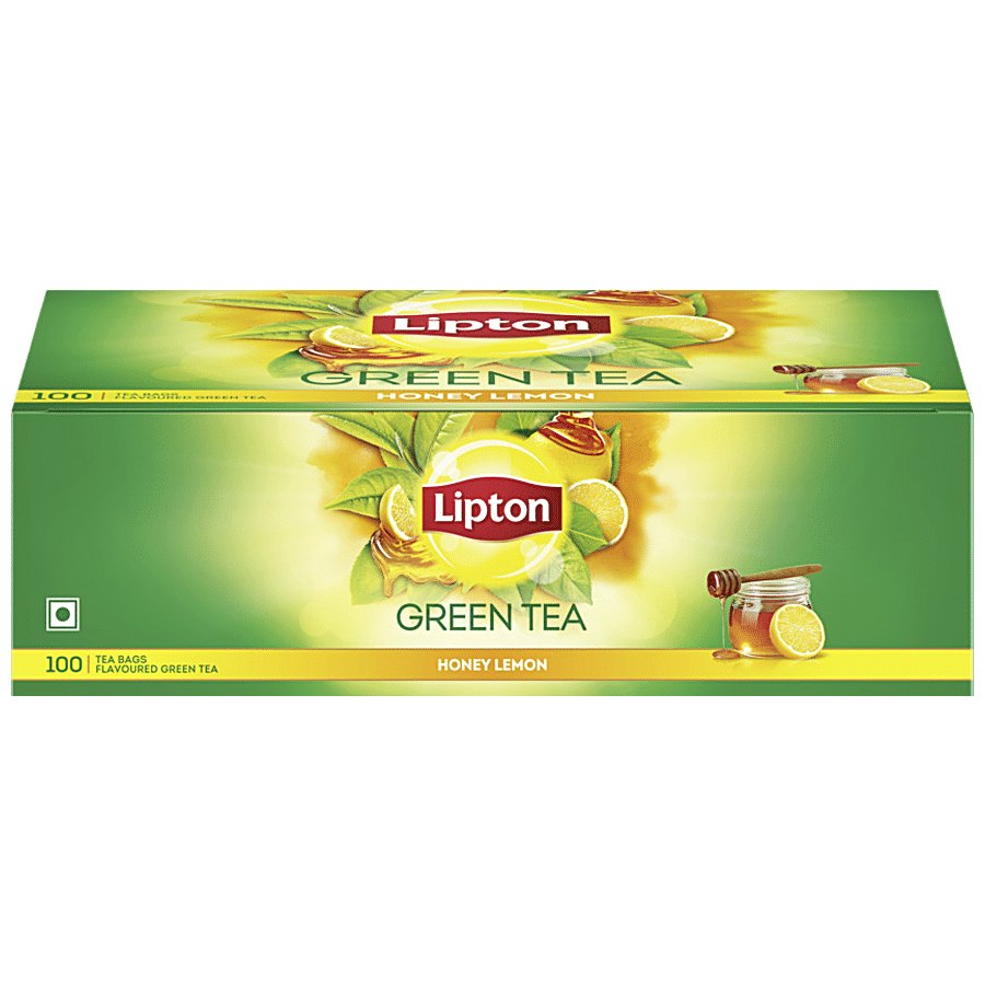 Lipton Honey Lemon Green Tea, 140 G (100 Bags X 1.4 G Each)