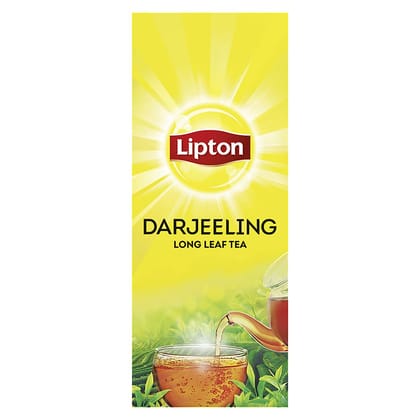 Lipton Darjeeling Long Leaf Loose Tea, 100% Pure And Authentic Darjeeling Long Leaf Black Tea, 500 G Pack