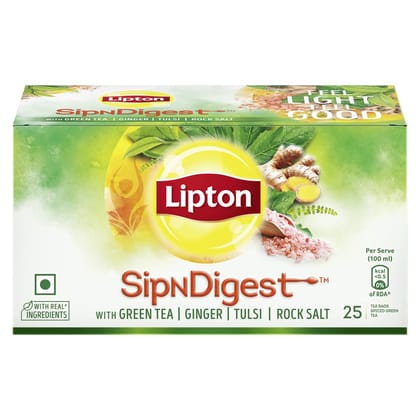 Lipton Green Tea Sip N Digest 25 Bags