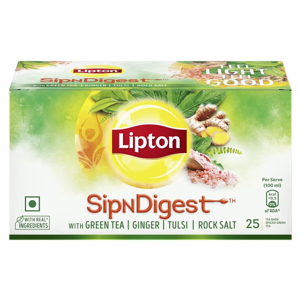 Lipton Green Tea Sip N Digest 25 Bags