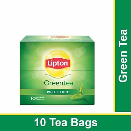 Lipton Green Tea, Pure & Light, 13 G (10 Bags X 1.3 G Each)