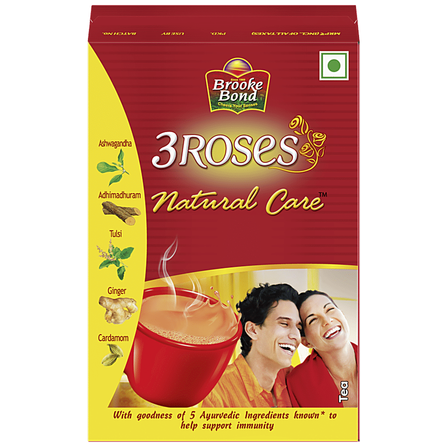 Brooke Bond 3 Roses Natural Care Tea, 250 G