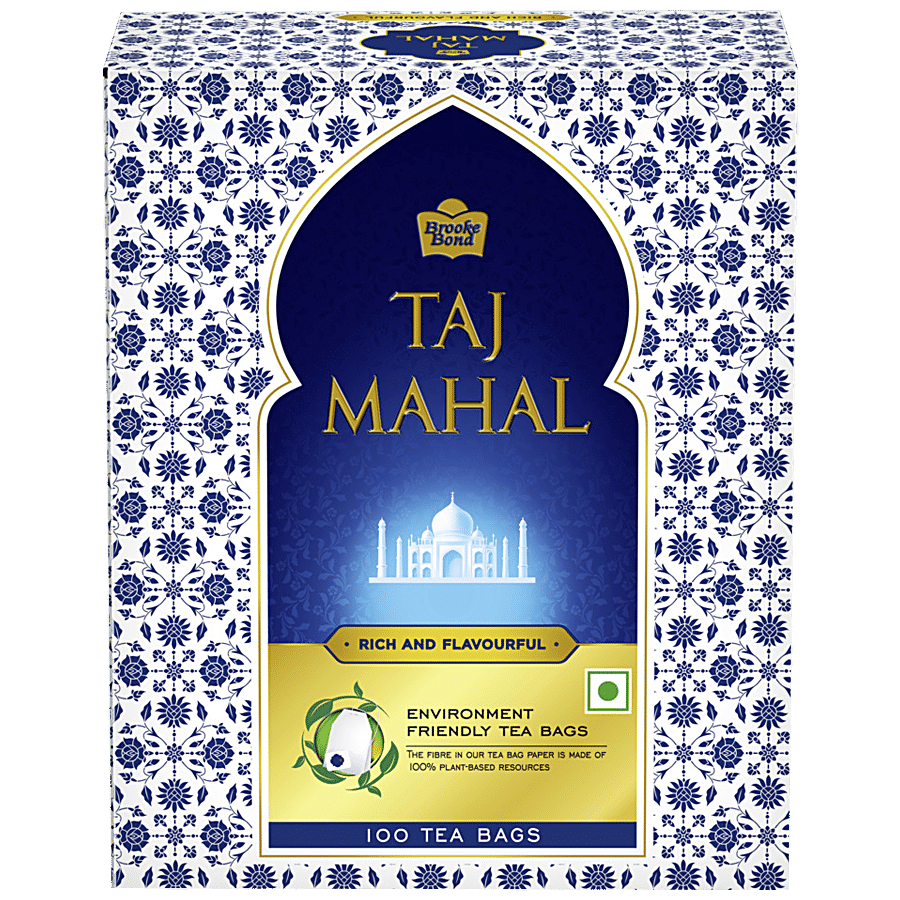Brooke Bond Taj Mahal Tea, 190 G (100 Bags X 1.9 G Each)