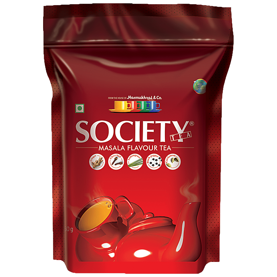Society Tea Masala Flavoured Tea, 250 G Pouch