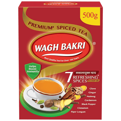 Wagh Bakri Spiced Tea, 500 G