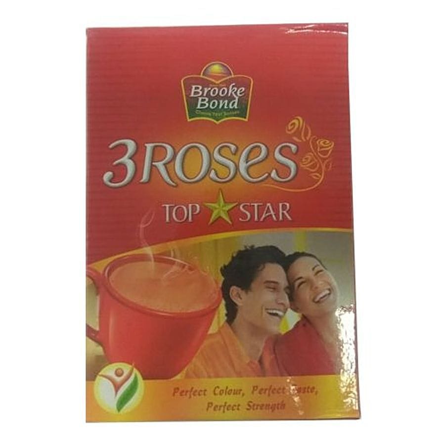 Brooke Bond 3 Roses Top Star Dust Tea, 250 G