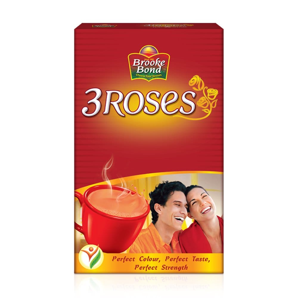 Brooke Bond 3 Roses Dust Tea, 500G Carton